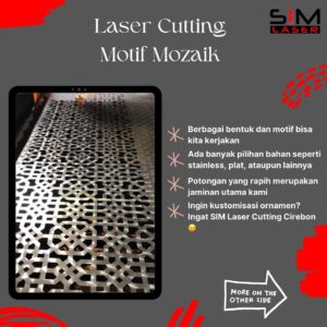 partisi laser cutting